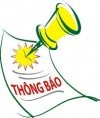 Thông báo về việc tổng vệ sinh các phòng học